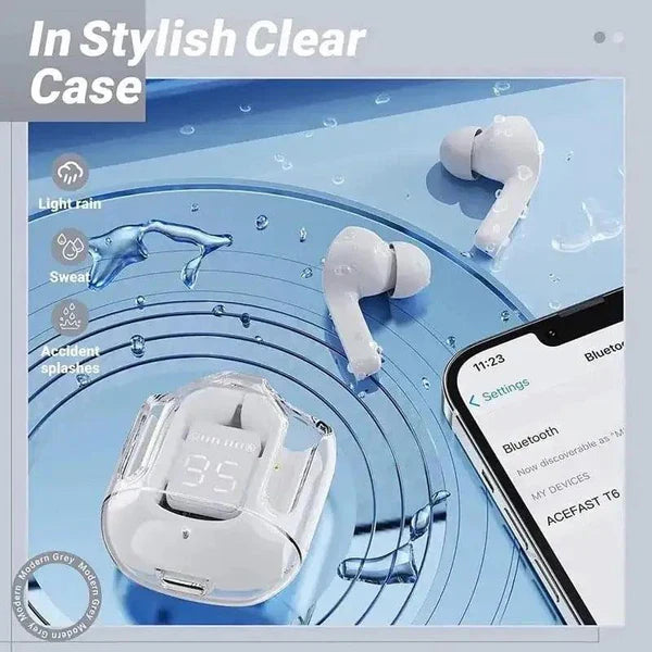 Air 31 TWS Earbuds Transparent Wireless Earbuds