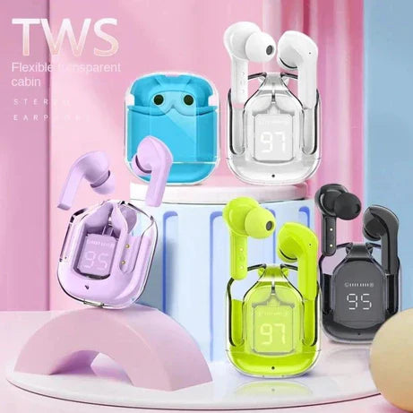 Air 31 TWS Earbuds Transparent Wireless Earbuds
