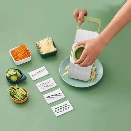 5 IN 1 Stainless Steel Vegetable Cutter