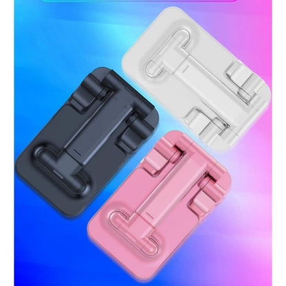 Foldable & Adjustable Mobile Phone And Tablet Stand