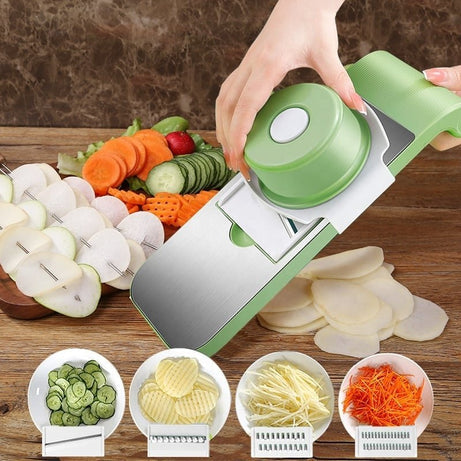5 IN 1 Stainless Steel Vegetable Cutter
