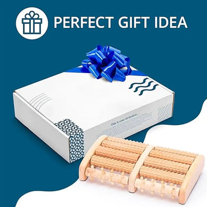 Premium Wooden Foot Massager Roller