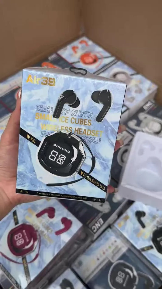 Air 39 Transparent Wireless Gaming Earbuds