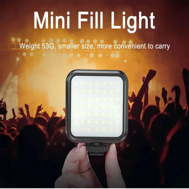 All-in-One Vlogging Kit with Tripod, Microphone & LED Light – Universal Smartphone & Camera Video Making Setup for YouTube, TikTok, Reels & Live Streaming