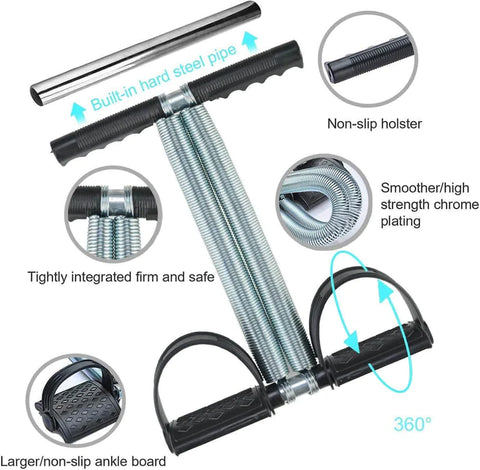 Premium Quality - Peddle Puller Tummy Trimmer Double Spring