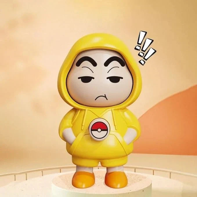 Face Changing Shinchan Surprise Figure with Keychain