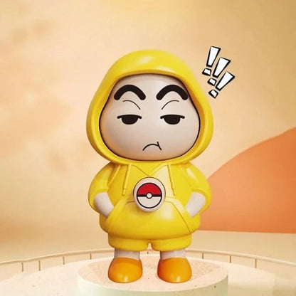 Face Changing Shinchan Surprise Figure with Keychain