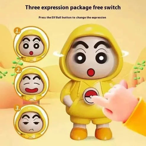Face Changing Shinchan Surprise Figure with Keychain